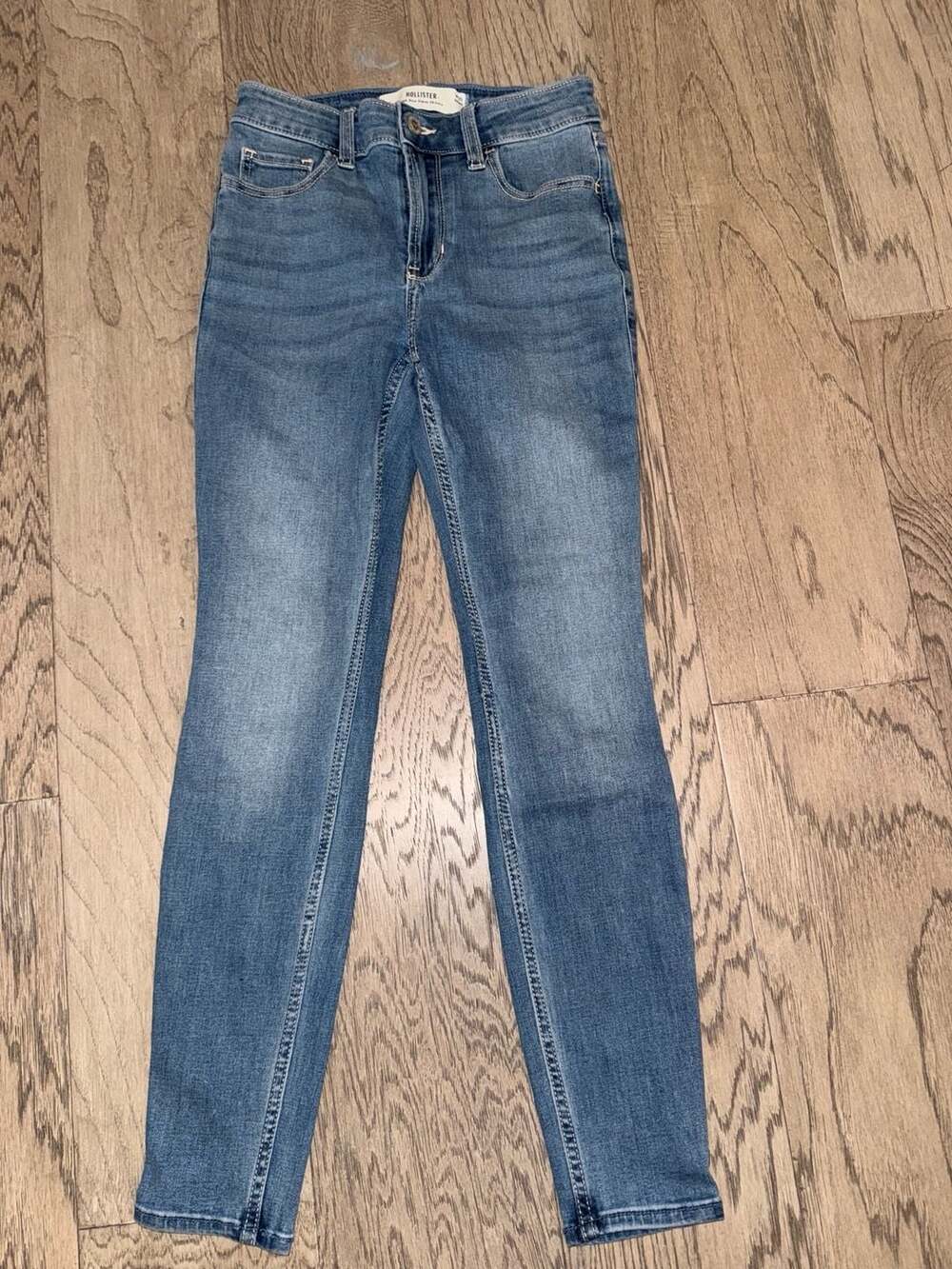 Hollister High Rise True Skinny Jeans Sz 25